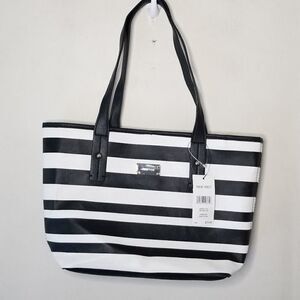 Nine West tote bag NWT blue and white